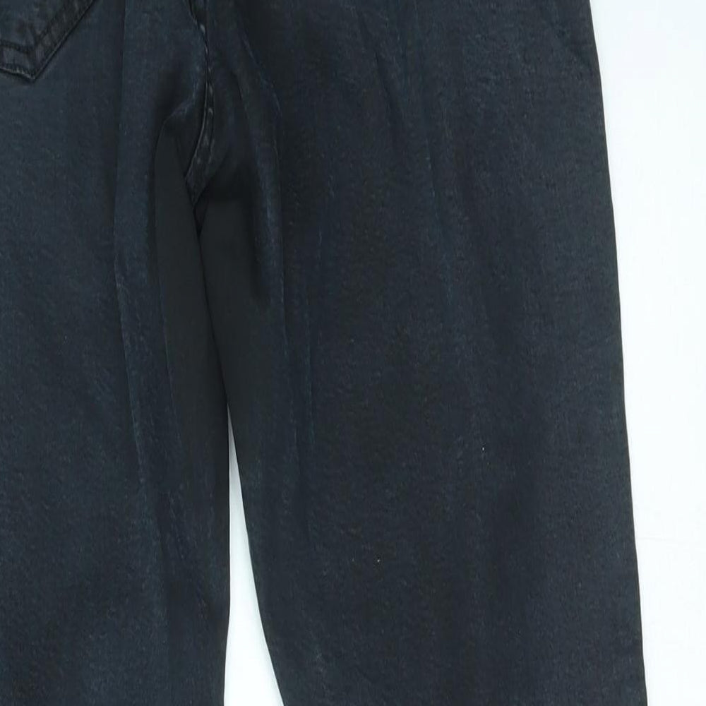 NEXT Womens Black   Skinny Jeans Size 12 L26 in - soft touch