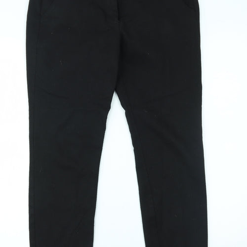 Preworn Womens Black   Trousers  Size 36 in L25 in