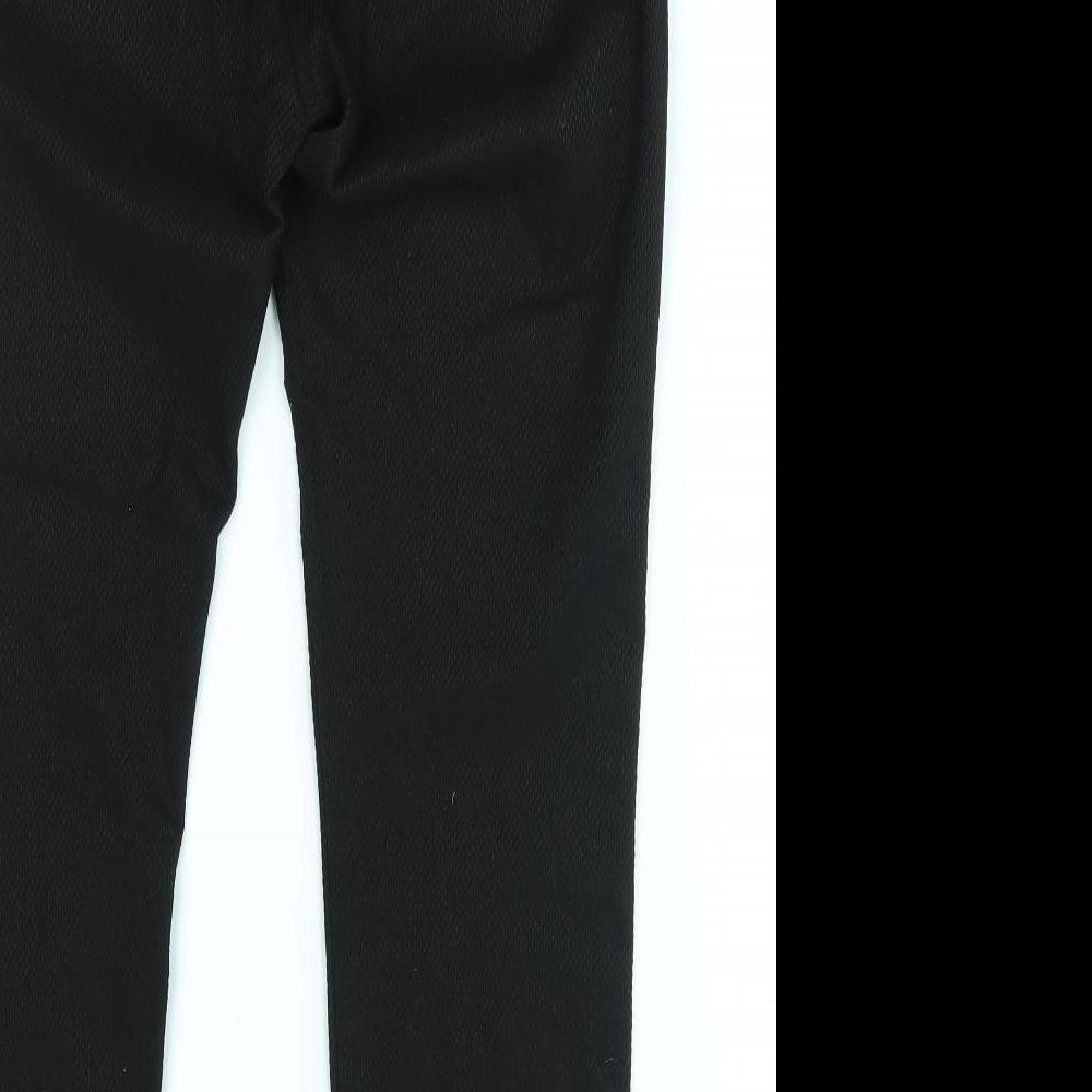 Preworn Womens Black   Trousers  Size 36 in L25 in