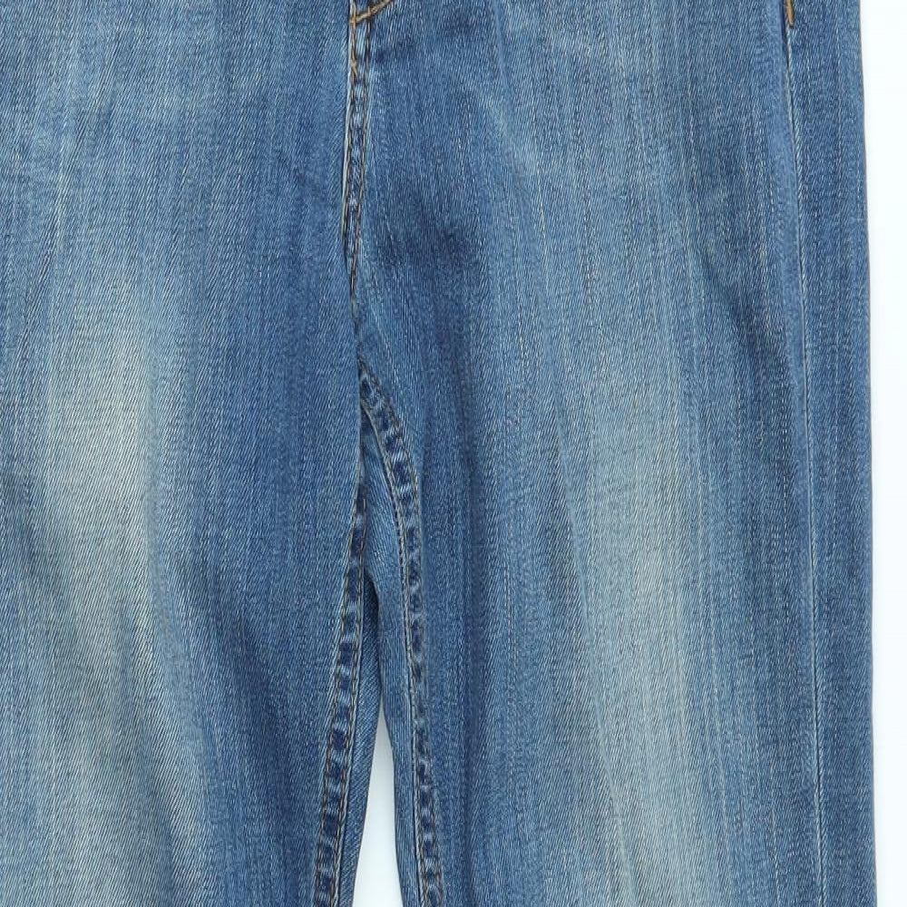 FCUK Womens Blue   Bootcut Jeans Size 12 L32 in