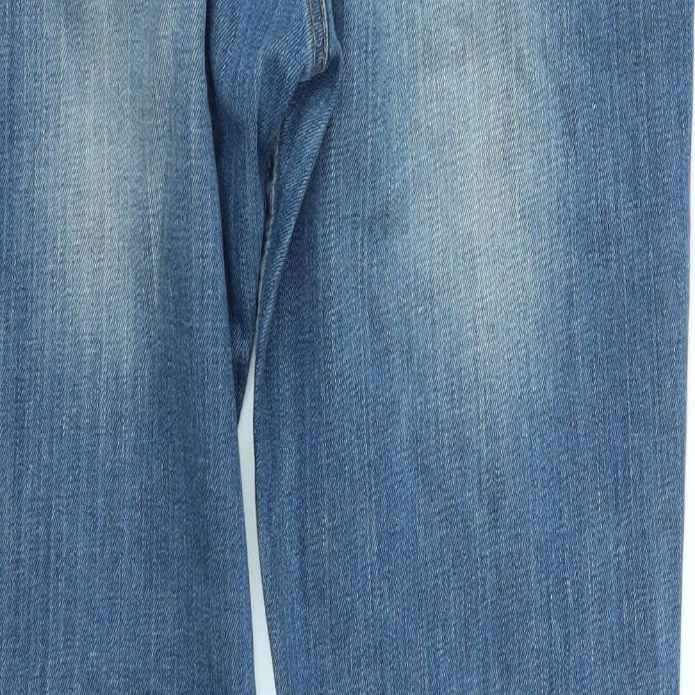 FCUK Womens Blue   Bootcut Jeans Size 12 L32 in