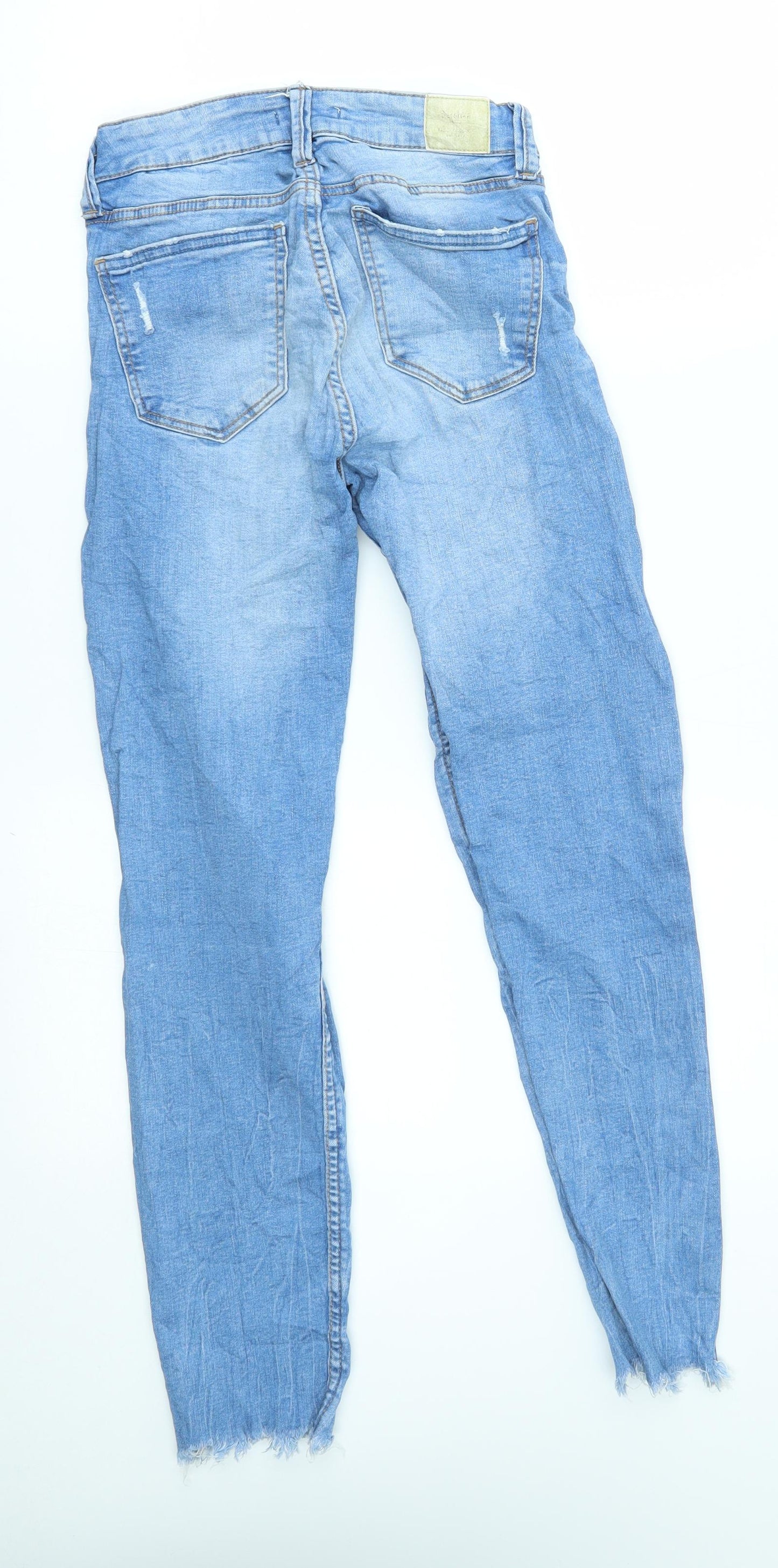 Bershka Womens Blue   Skinny Jeans Size 8 L27 in