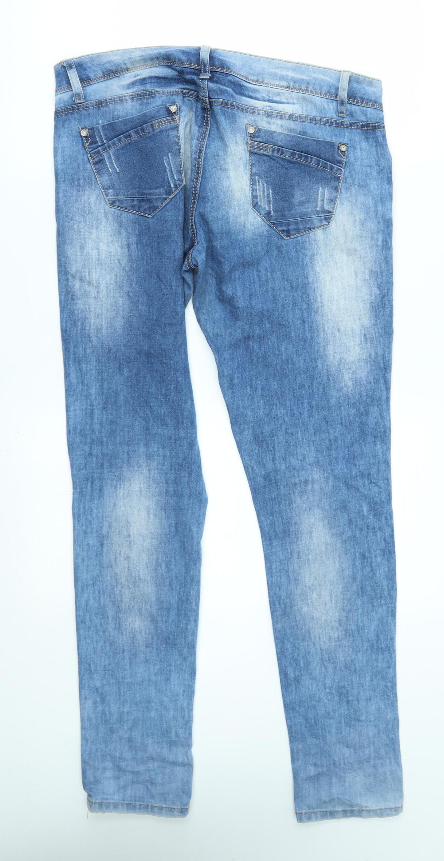 Gilrs Generation Womens Blue   Straight Jeans Size 14 L29 in