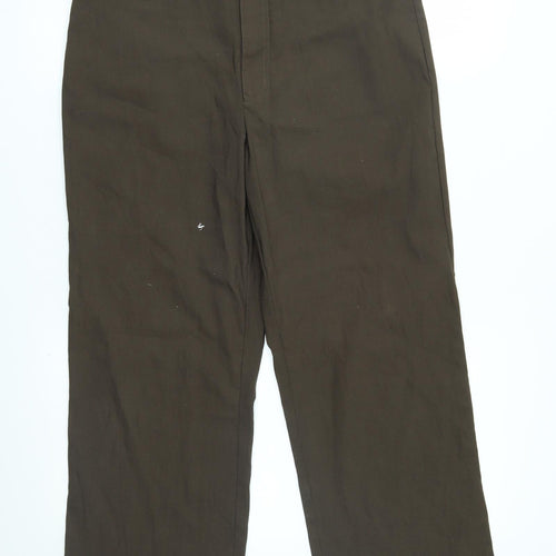 ole Womens Brown   Trousers  Size 12 L26 in