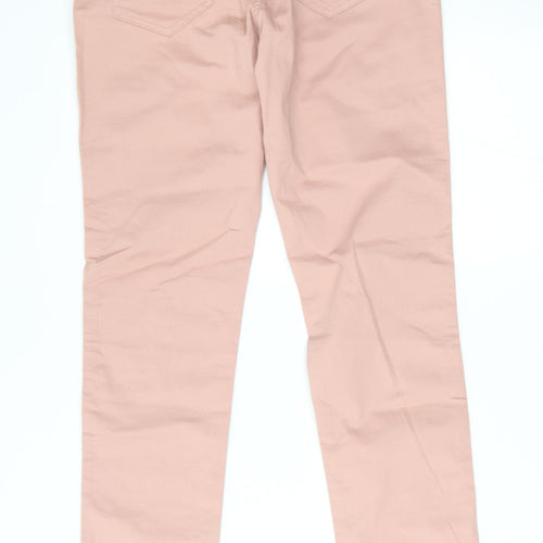 NEXT Womens Pink   Skinny Jeans Size 12 L29 in