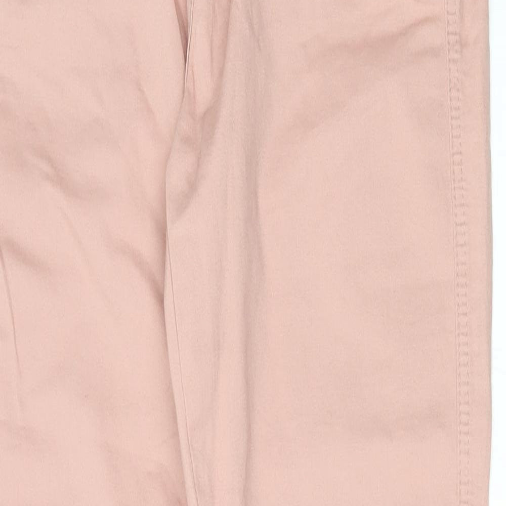 NEXT Womens Pink   Skinny Jeans Size 12 L29 in