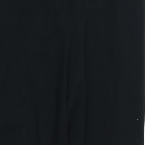 M&S Womens Black   Trousers  Size 12 L27 in