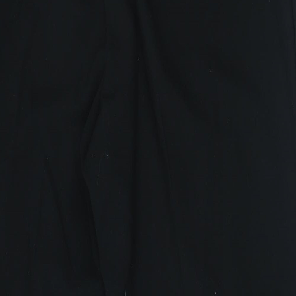 M&S Womens Black   Trousers  Size 18 L25 in