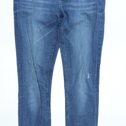 Zara Womens Blue   Skinny Jeans Size 28 in L28 in