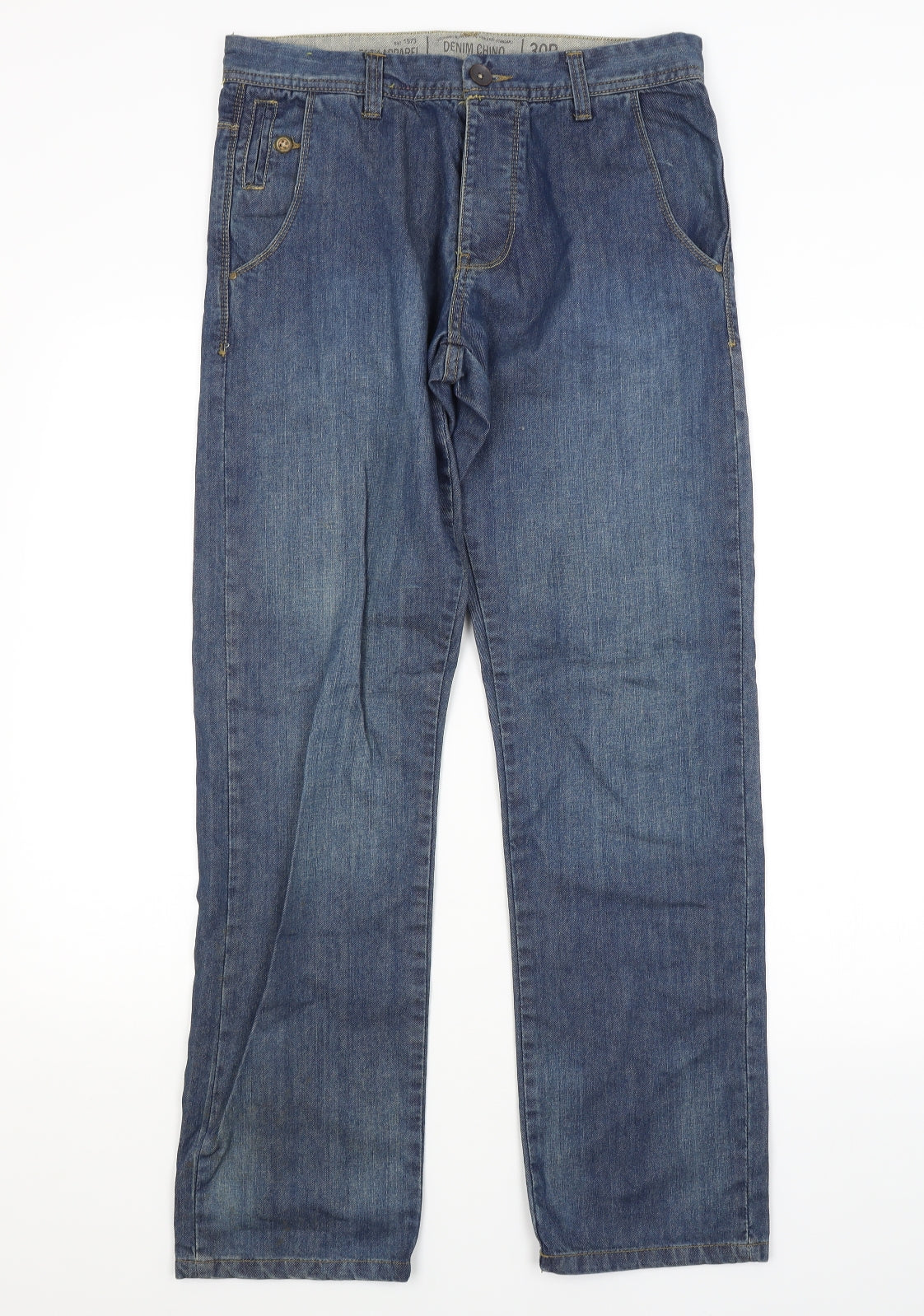 Easy Mens Blue   Straight Jeans Size 30 in L32 in