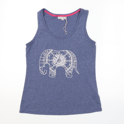 Loungeable Womens Purple   Basic Tank Size S