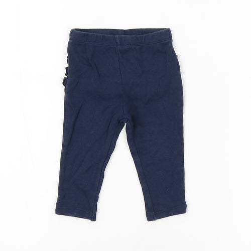 Preworn Baby Blue   Jogger Leggings Size 6-9 Months