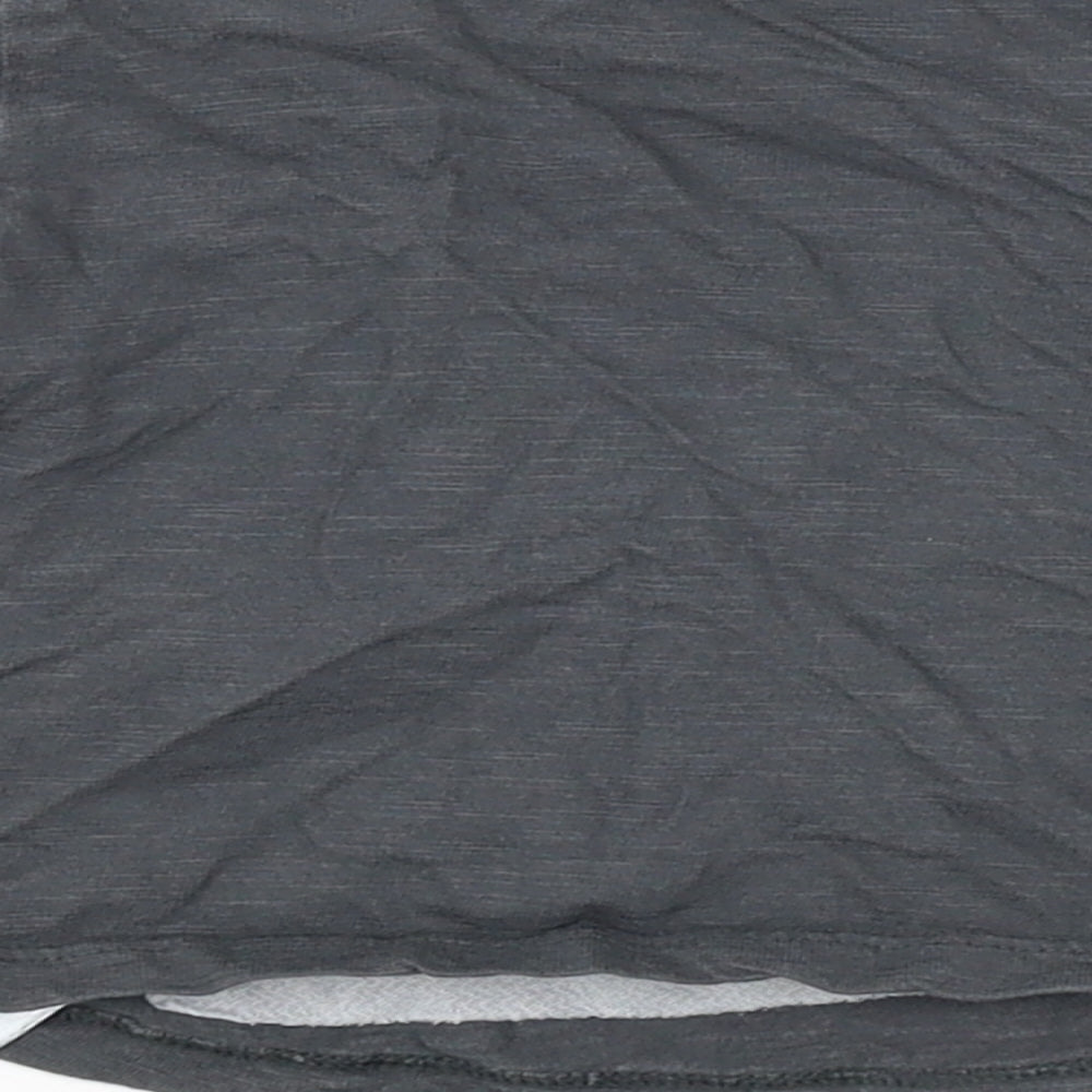 F&F Baby Grey Floral  Basic T-Shirt Size 6-9 Months