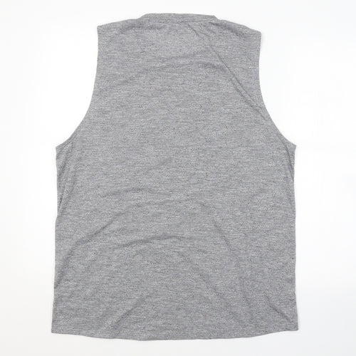 Preworn Mens Grey   Basic Tank Size XL