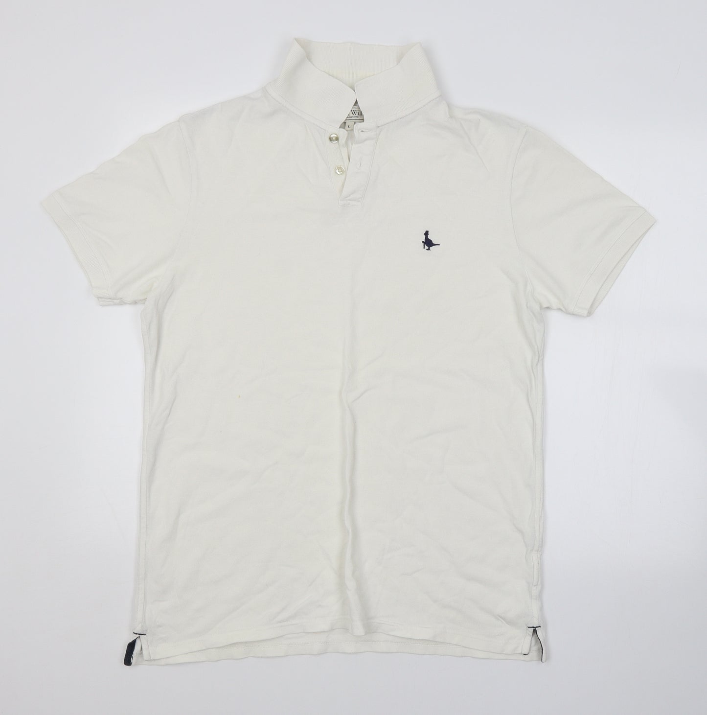 Jack Wills Mens White    Polo Size L
