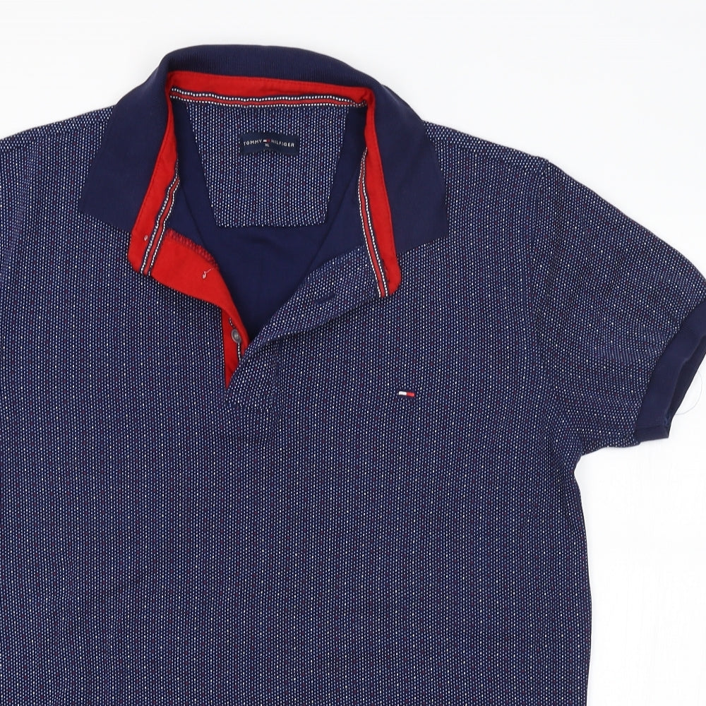 TOMMY HILFIGER  Mens Blue    Polo Size XL