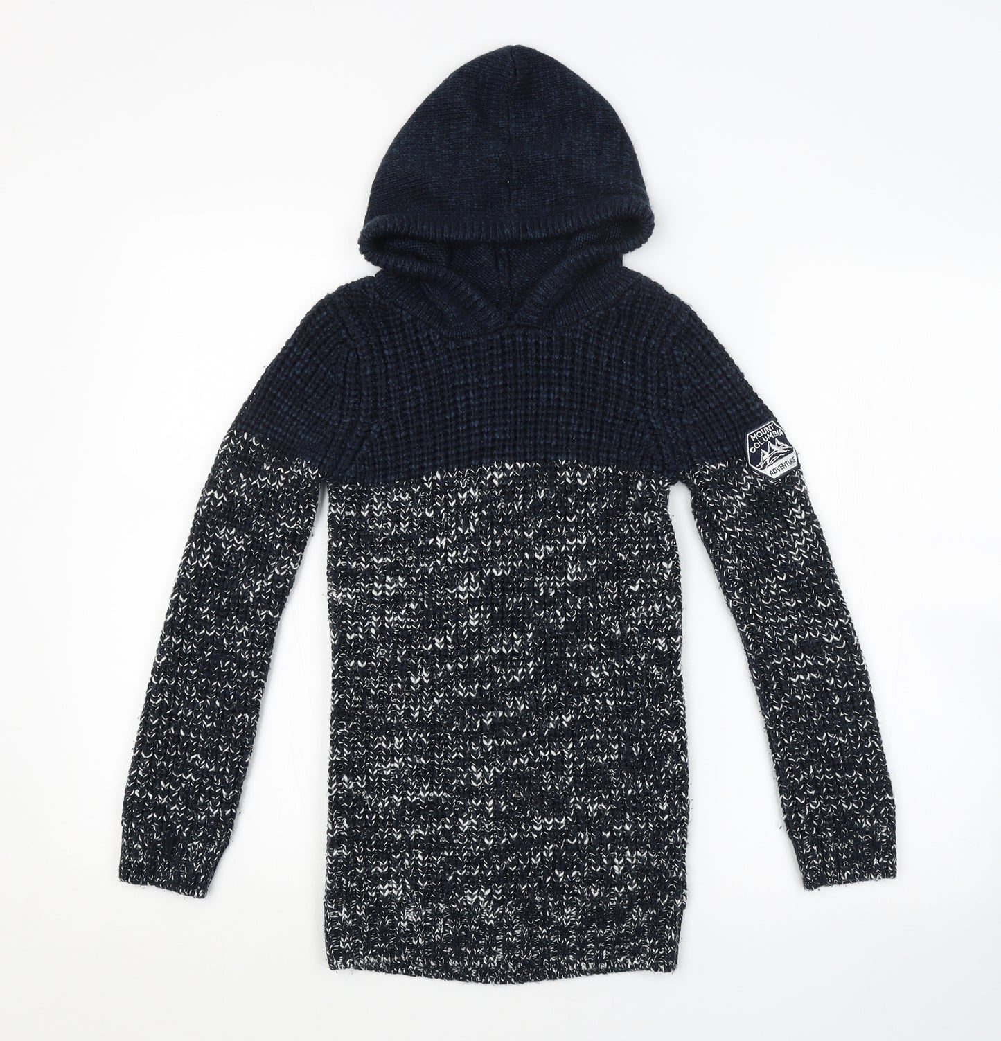F&F Boys Blue   Pullover Hoodie Size 8-9 Years