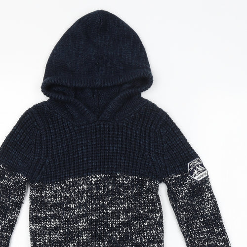 F&F Boys Blue   Pullover Hoodie Size 8-9 Years