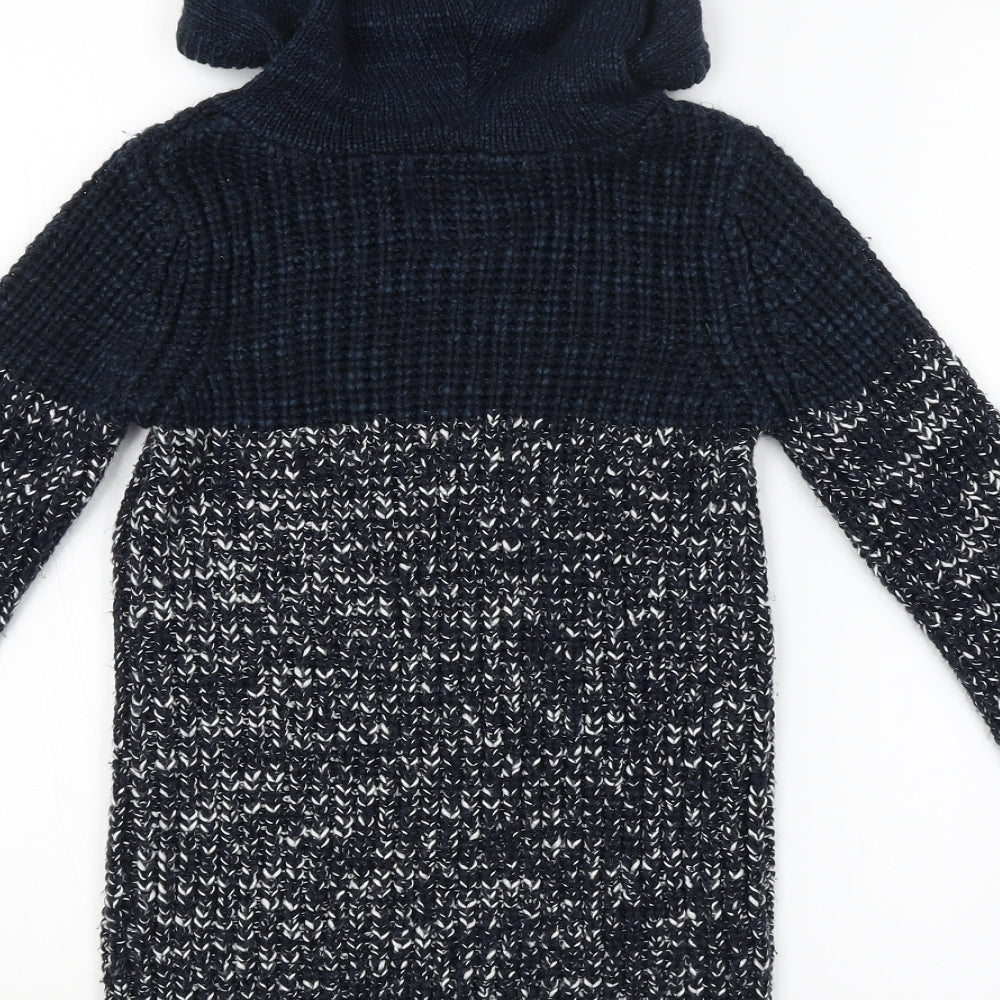 F&F Boys Blue   Pullover Hoodie Size 8-9 Years