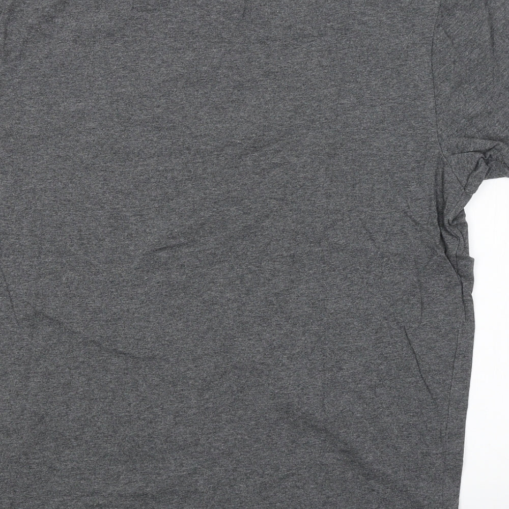 Atticus Mens Grey    T-Shirt Size L
