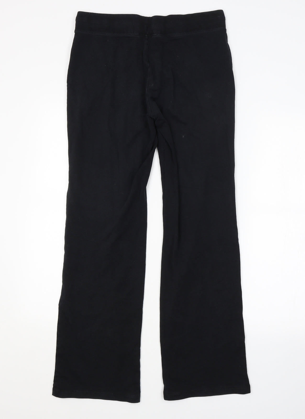 M&S Womens Black   Jogger Trousers Size 10 L29 in