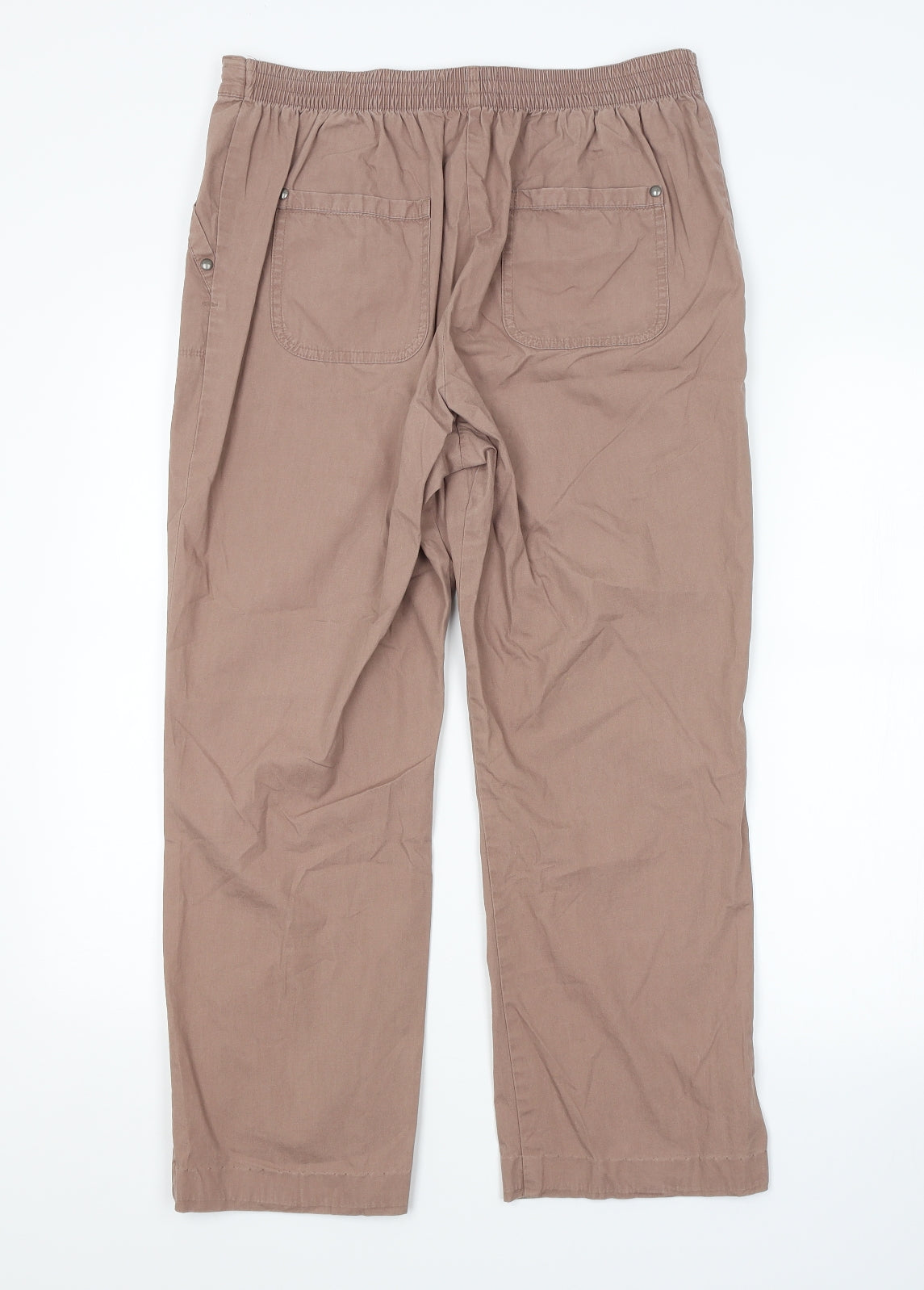 M&S Womens Multicoloured   Trousers  Size 12 L26 in