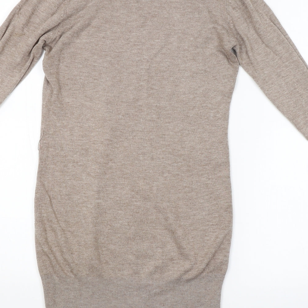 Atmosphere Womens Brown   Jumper Dress  Size 8