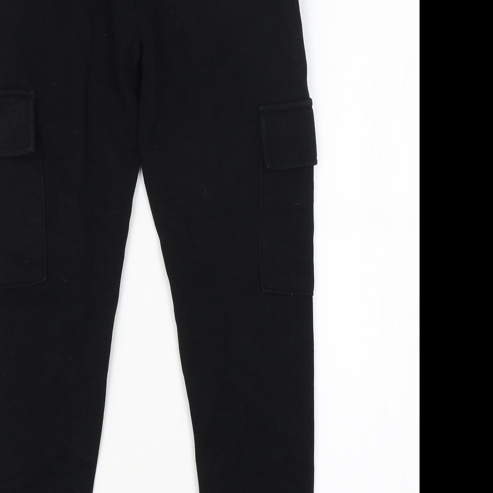 George Boys Black   Sweatpants Trousers Size 10-11 Years