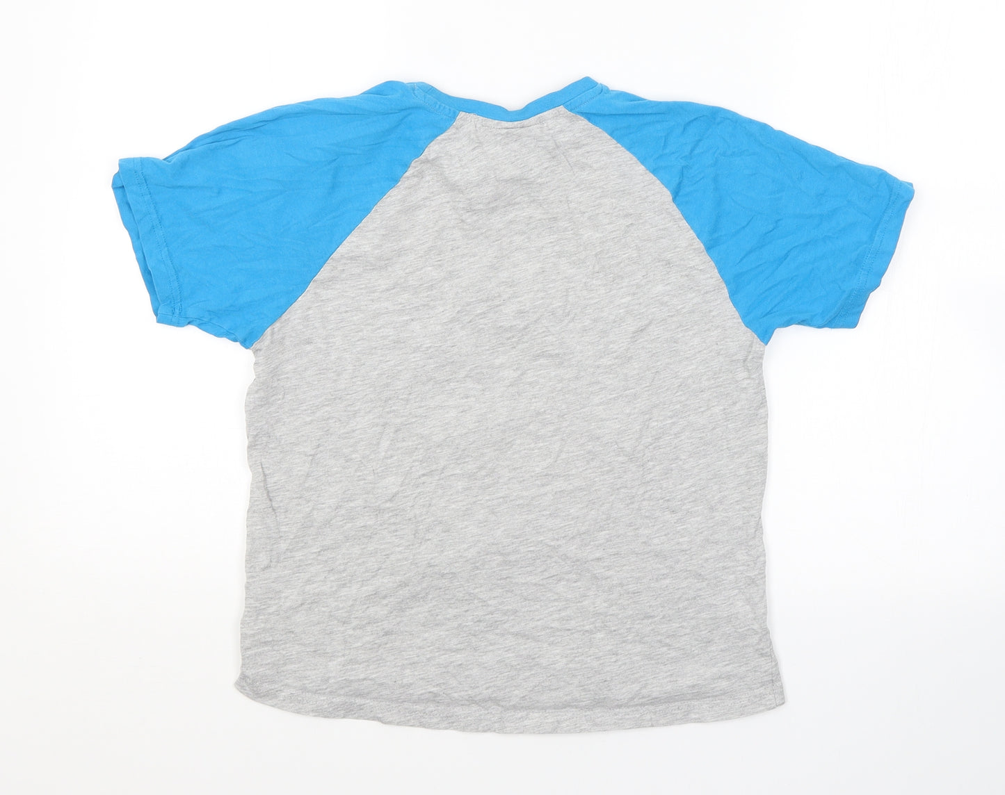 Preworn Boys Grey   Basic T-Shirt Size 13-14 Years  - FORTNITE