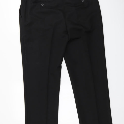 F&F Mens Black   Trousers  Size 36 in L29 in