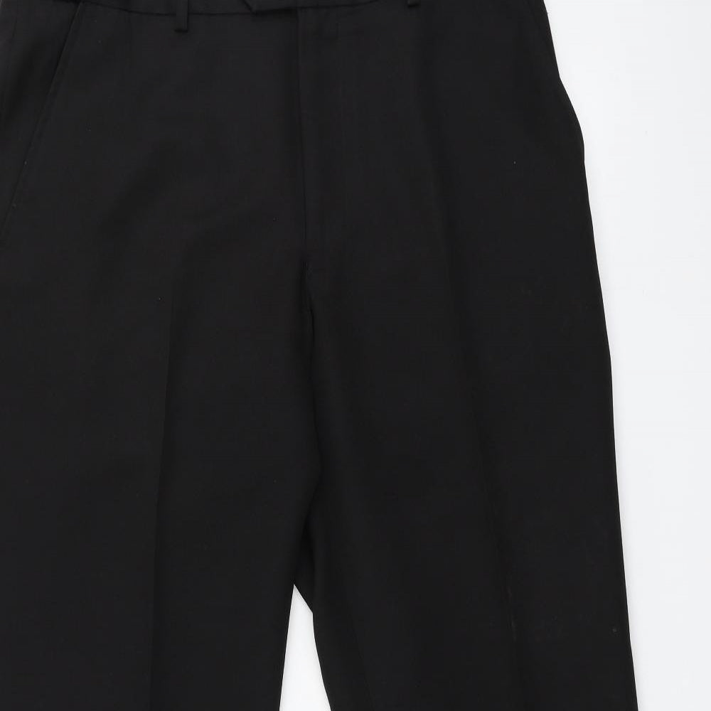 F&F Mens Black   Trousers  Size 36 in L29 in