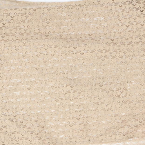 American Apparel Womens Beige   Basic T-Shirt Size S  - Open knit