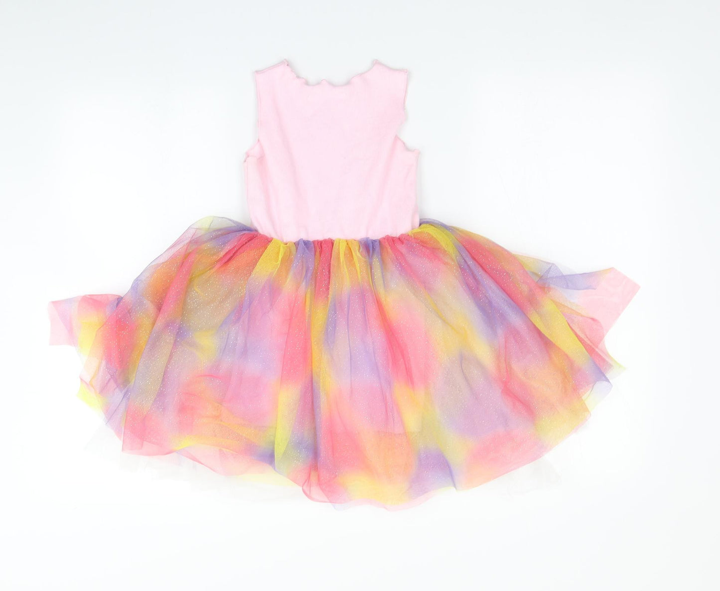 Winnie Baby Girls Pink   Fit & Flare  Size 5-6 Years