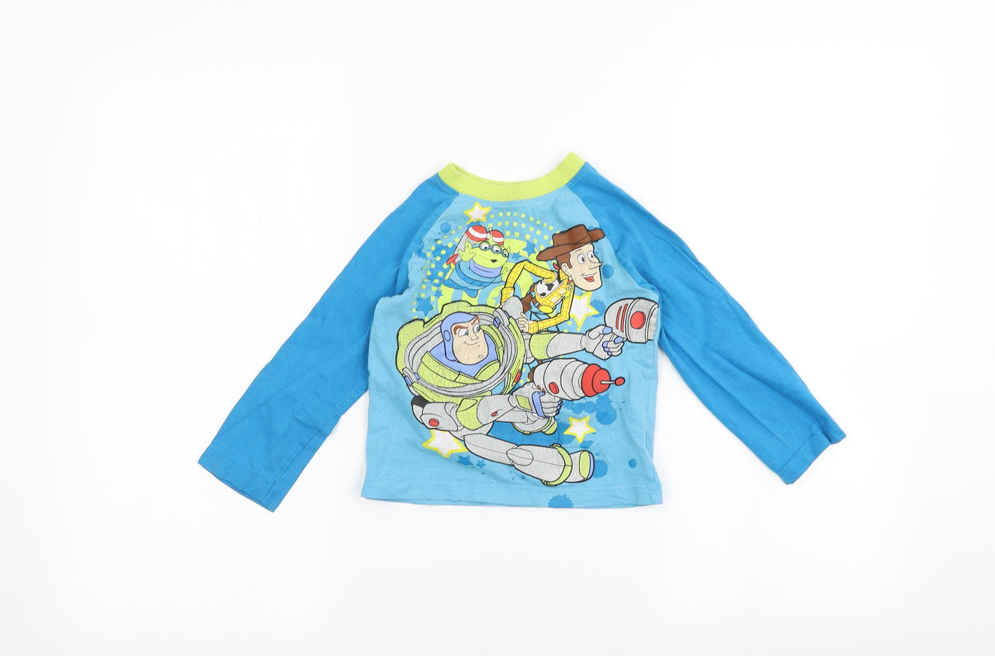 Disney Boys Blue    Pyjama Top Size 3 Years  - Toy story