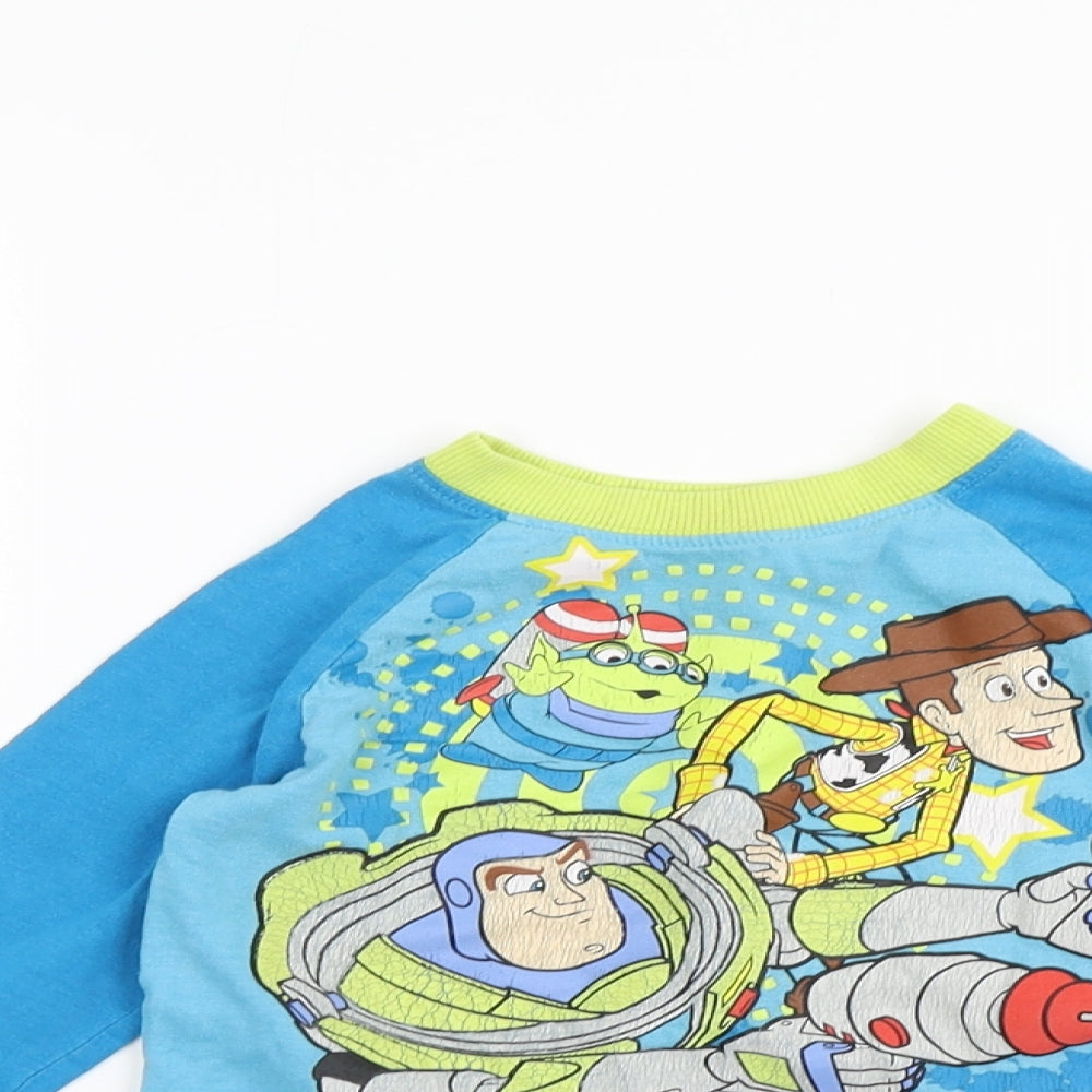Disney Boys Blue    Pyjama Top Size 3 Years  - Toy story