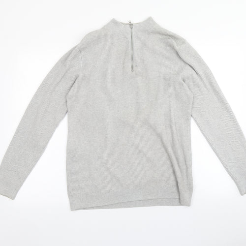 NEXT Mens Grey   Pullover Hoodie Size M