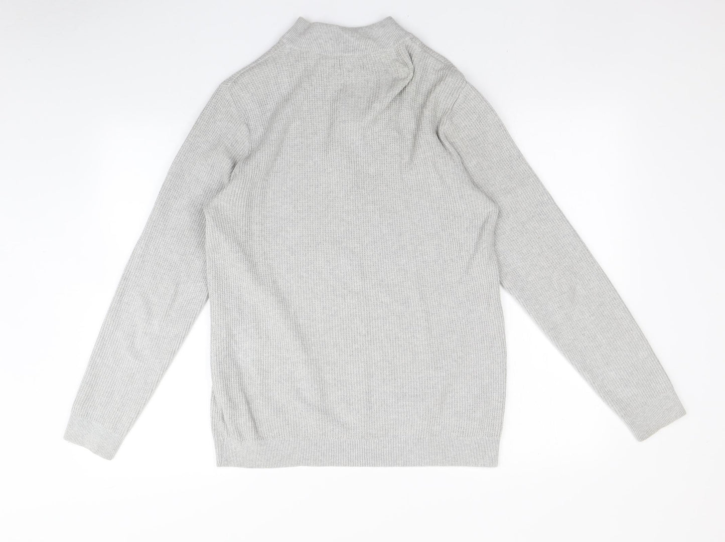 NEXT Mens Grey   Pullover Hoodie Size M