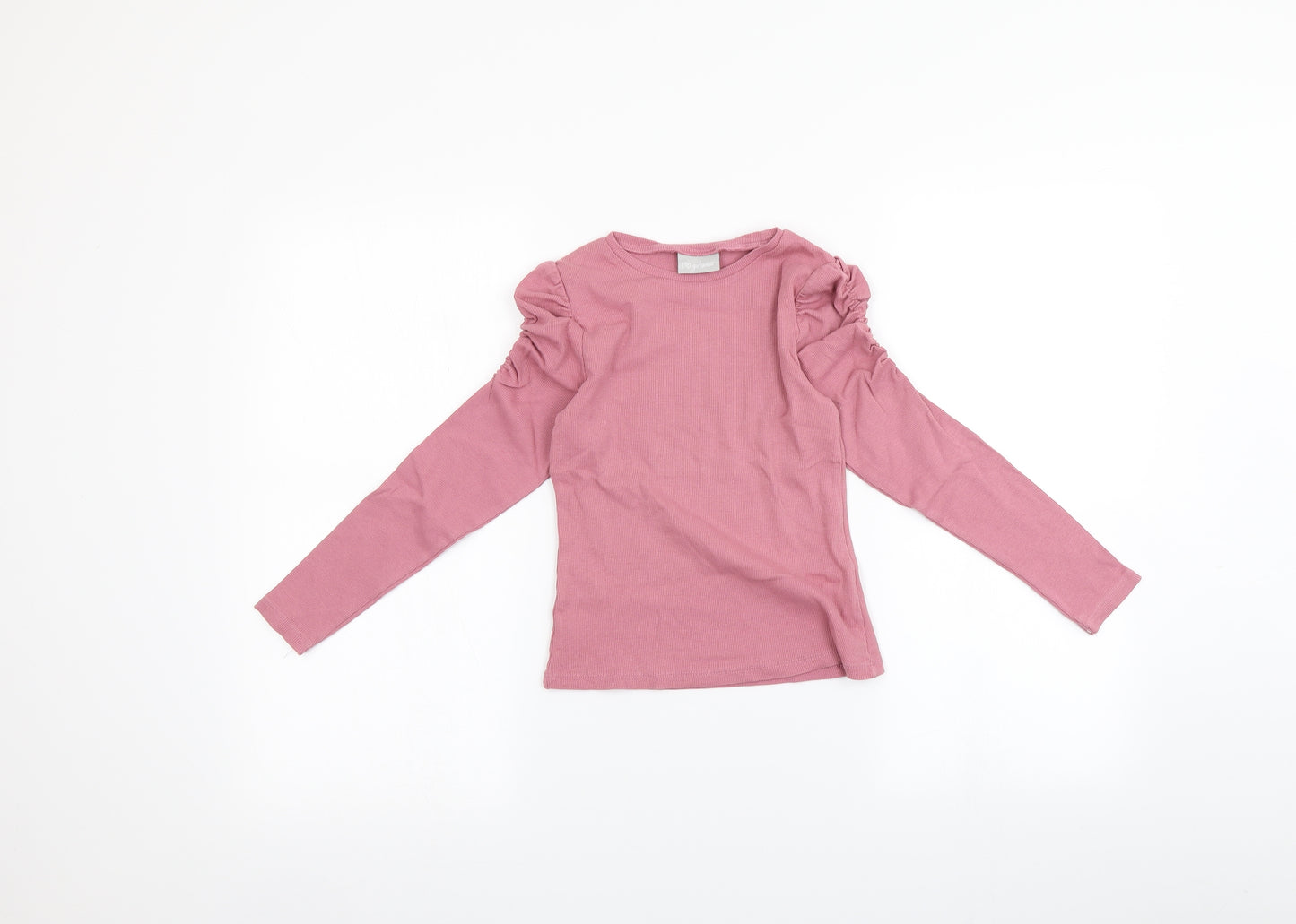 Matalan Girls Pink   Basic T-Shirt Size 8 Years