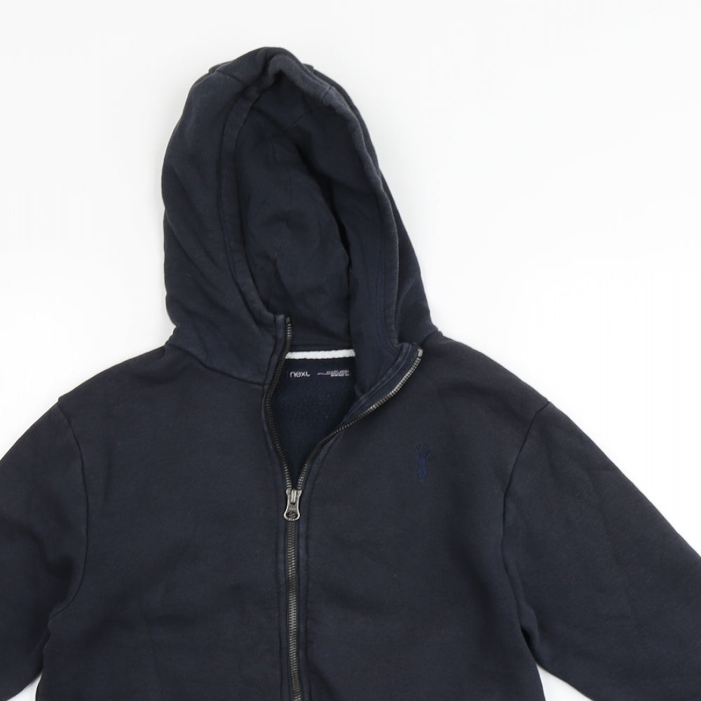 NEXT Boys Blue   Full Zip Hoodie Size 10 Years