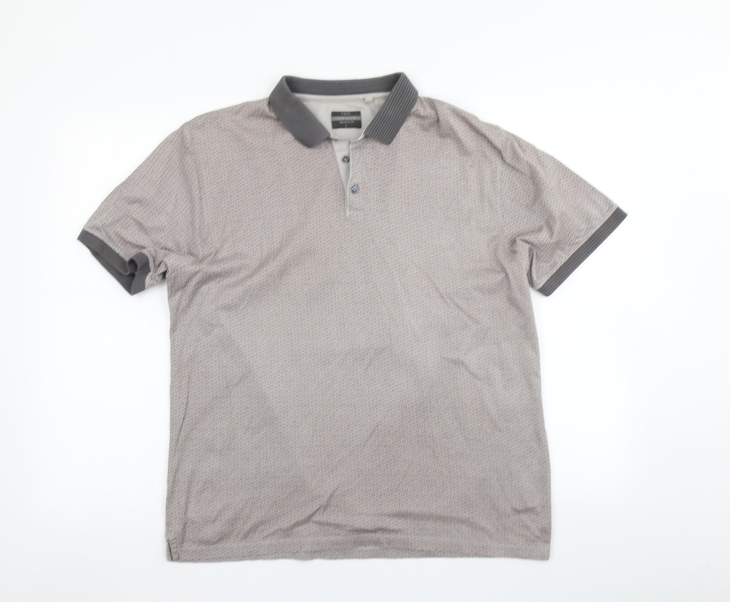 NEXT Mens Beige    Polo Size L