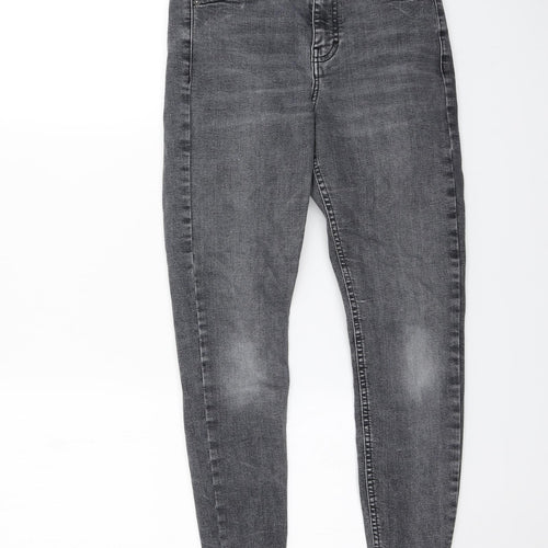 Preworn Womens Grey   Skinny Jeans Size 28 in L30 in
