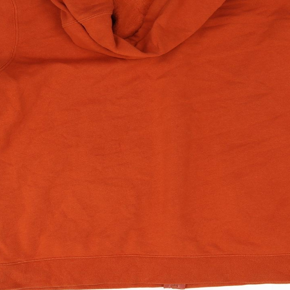 Matalan Mens Orange   Full Zip Hoodie Size XL