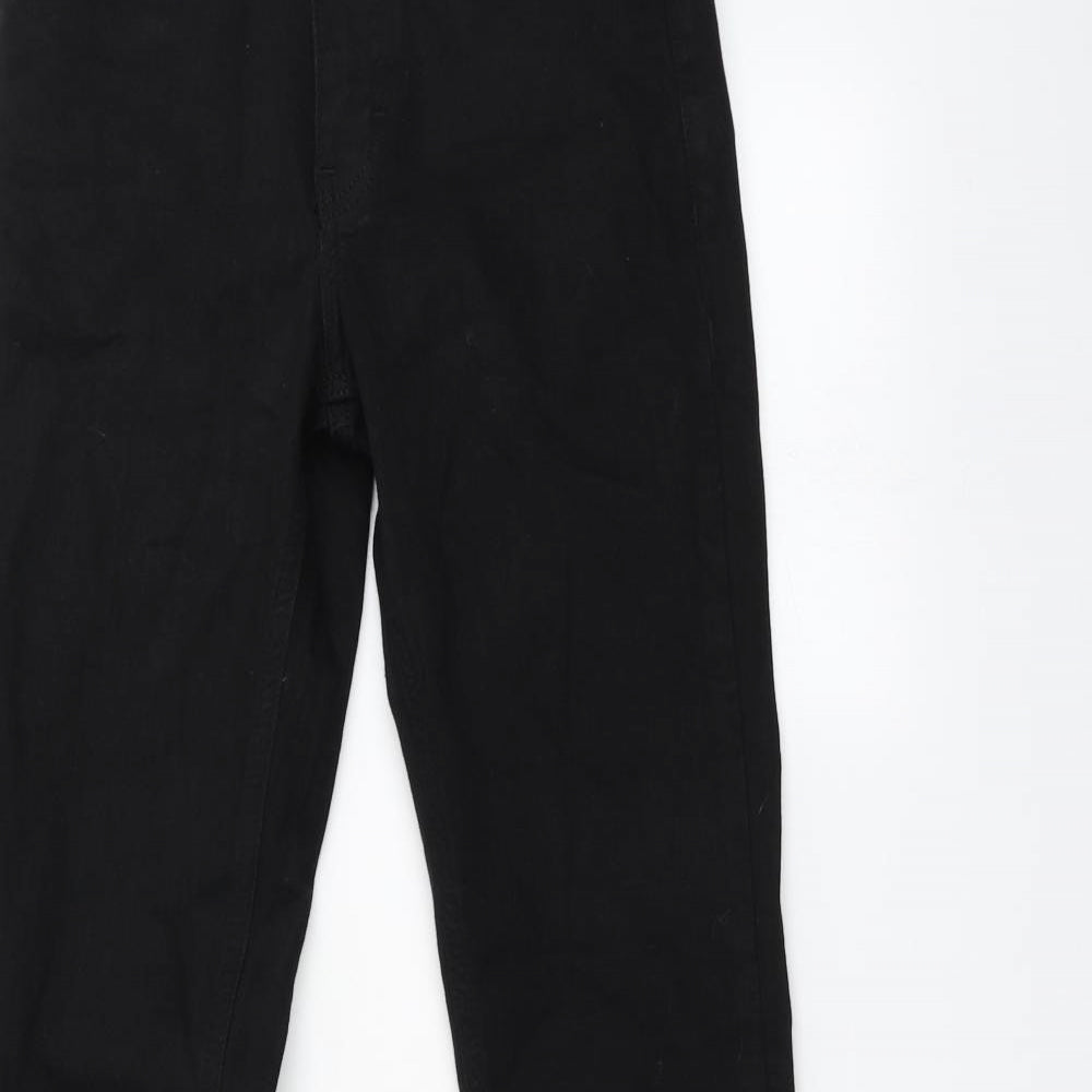 Primark Womens Black   Flared Jeans Size 8 L32 in
