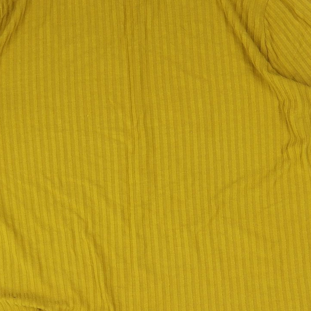 Matalan Womens Gold   Basic T-Shirt Size 16
