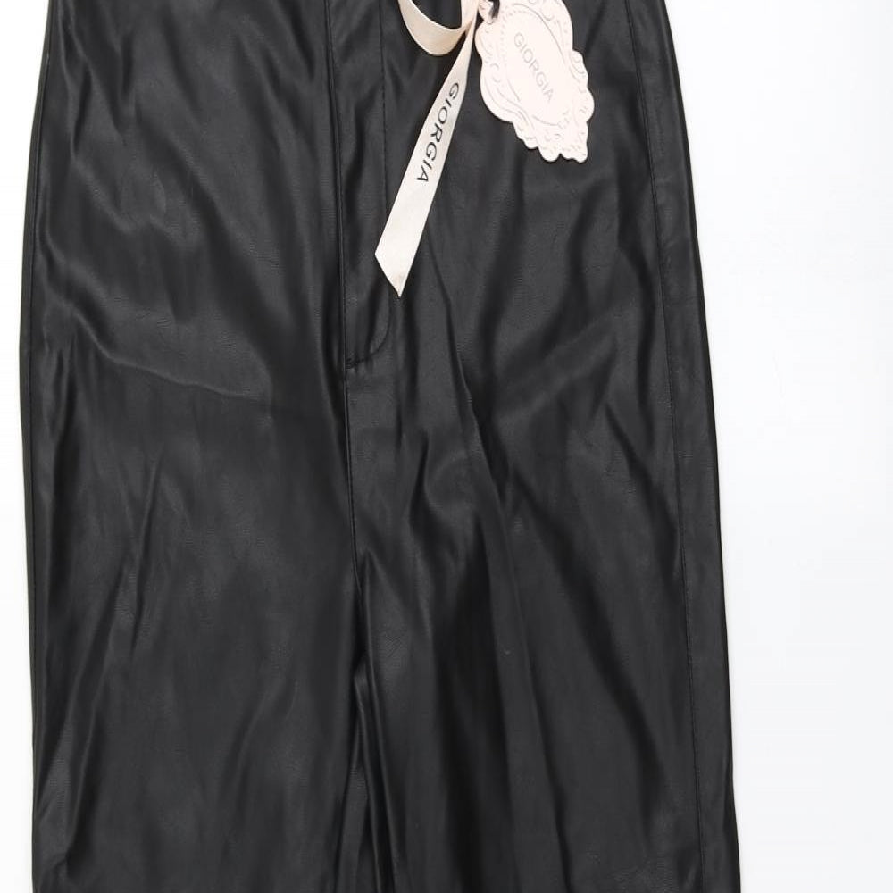 Giorgia Womens Black   Jegging Leggings Size S L28 in