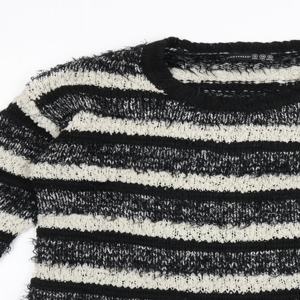Atmosphere Womens Multicoloured Striped  Pullover Jumper Size 10