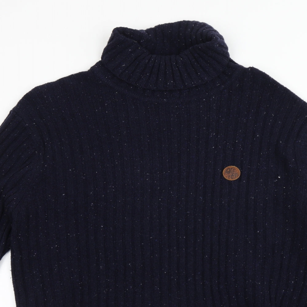 Pretty Green Mens Blue   Pullover Jumper Size 2XL
