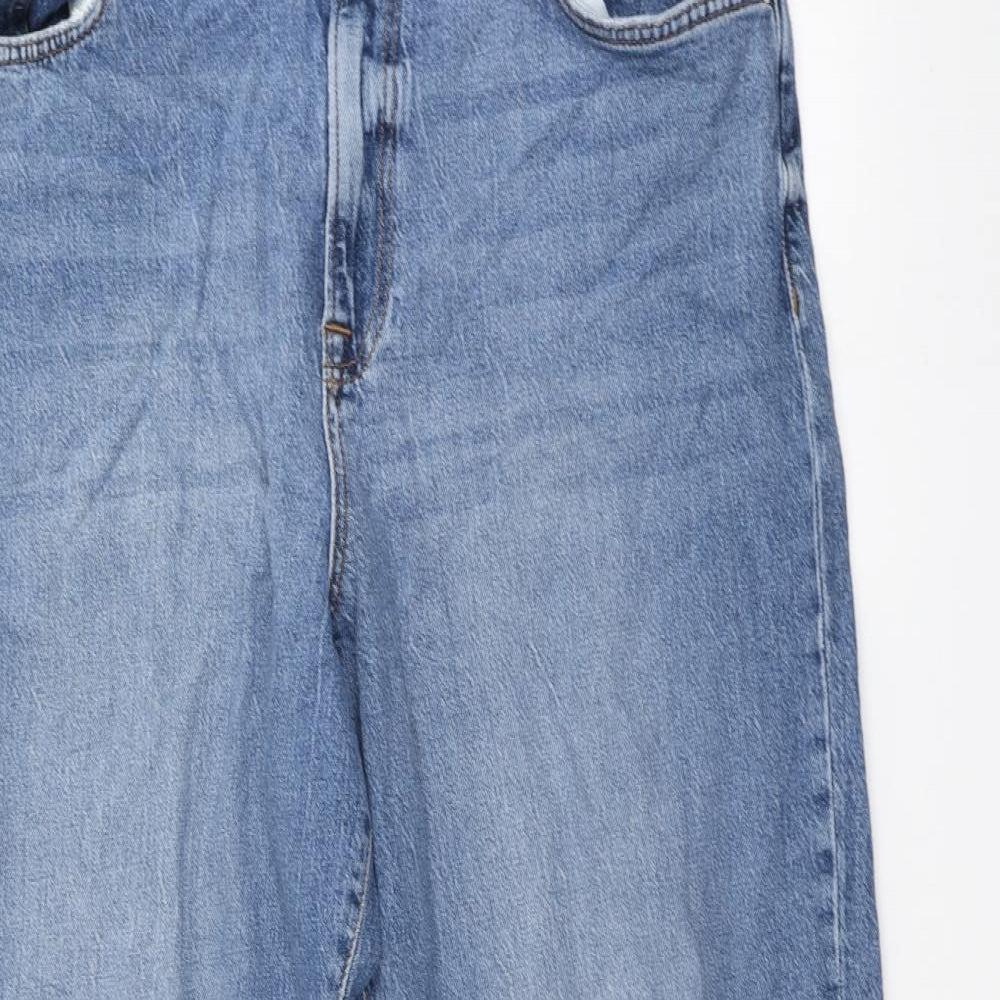 New Look Womens Blue   Mom Jeans Size 18 L30 in