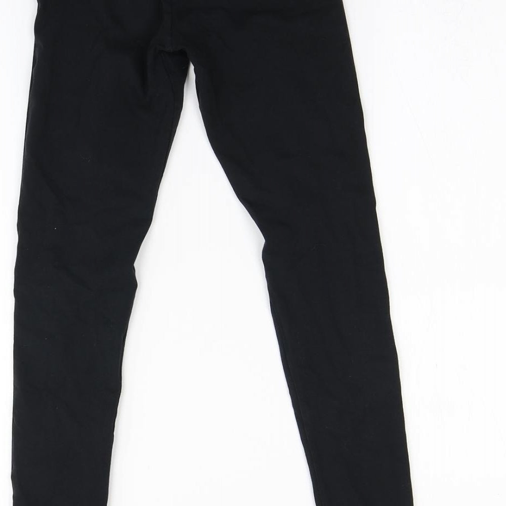 Pineapple Girls Black   Jegging Trousers Size 9 Years - Legging
