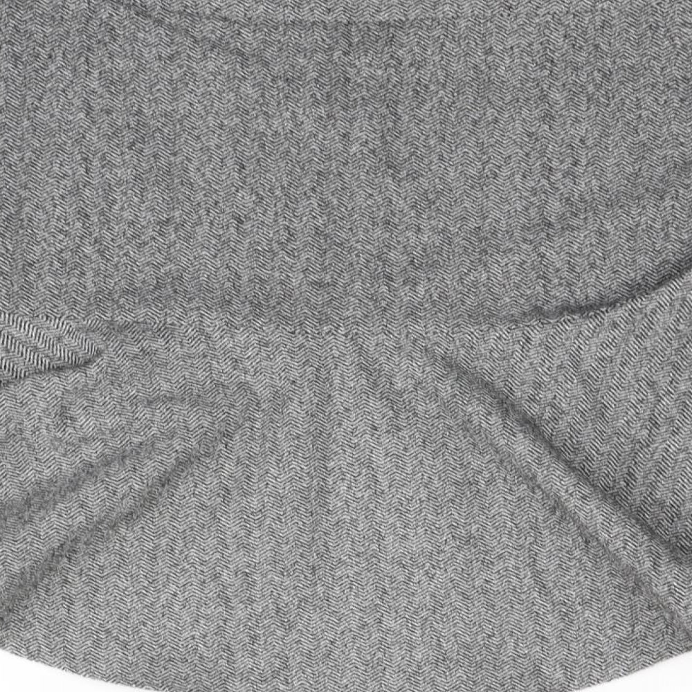 TU Womens Grey   Pleated Skirt Size 14